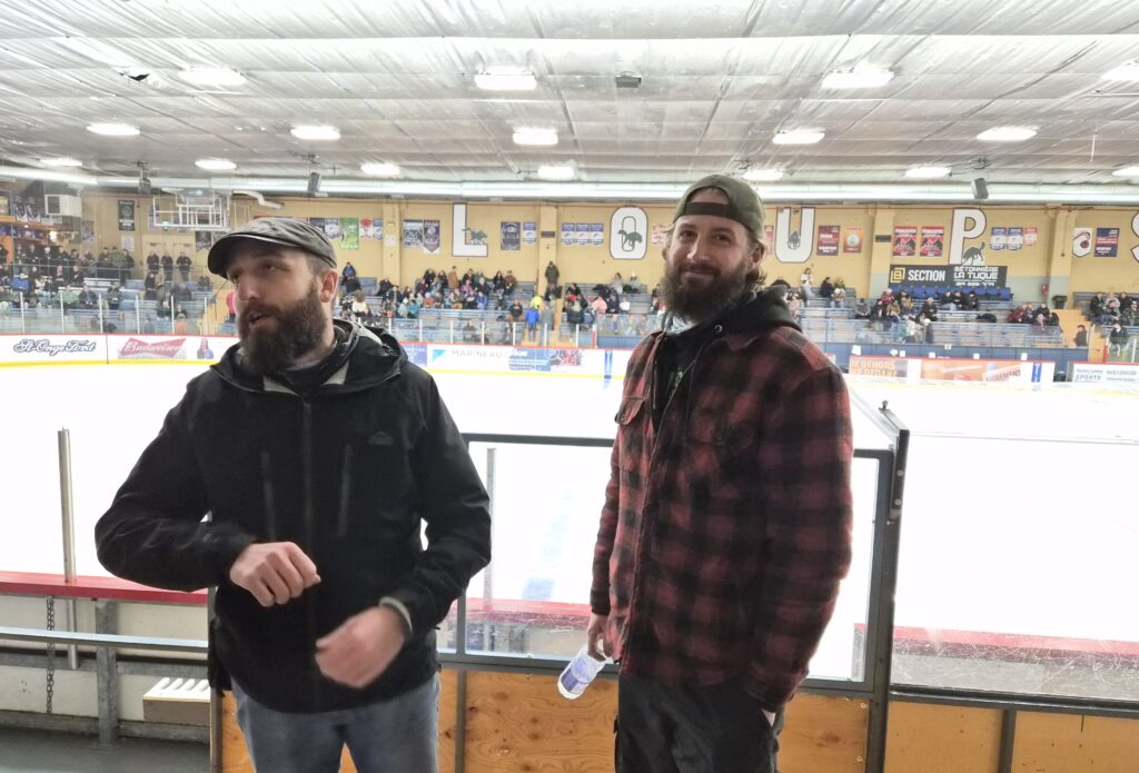 lachepaslapatate aurelien et cyprien hockey