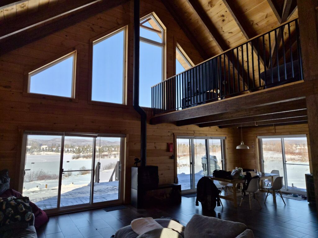 lachepaslapatate chalet interieur
