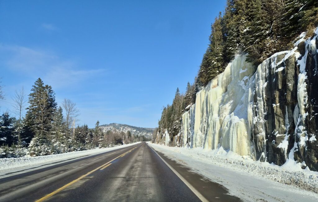 lachepaslapatate route 155 glacier