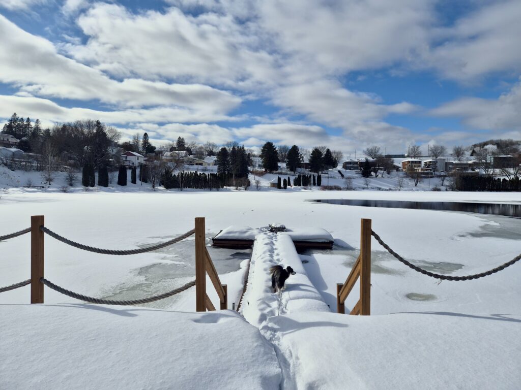 lachepaslapatate lac saint louis neige 2 2