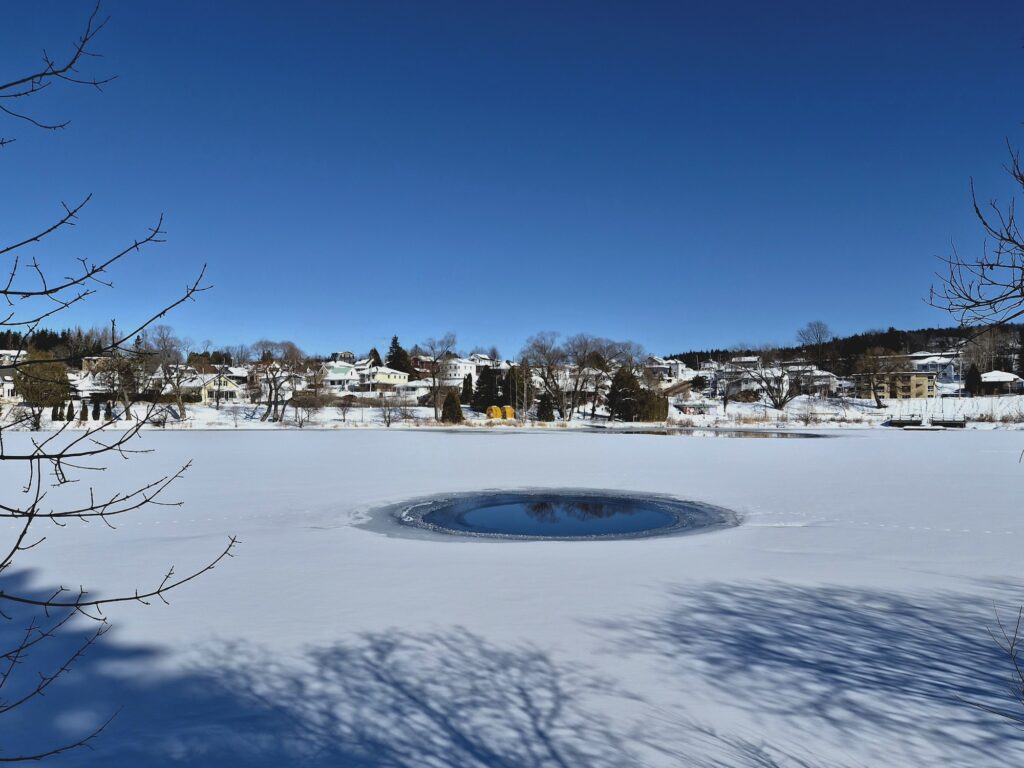 lachepaslapatate lac saint louis neige 3