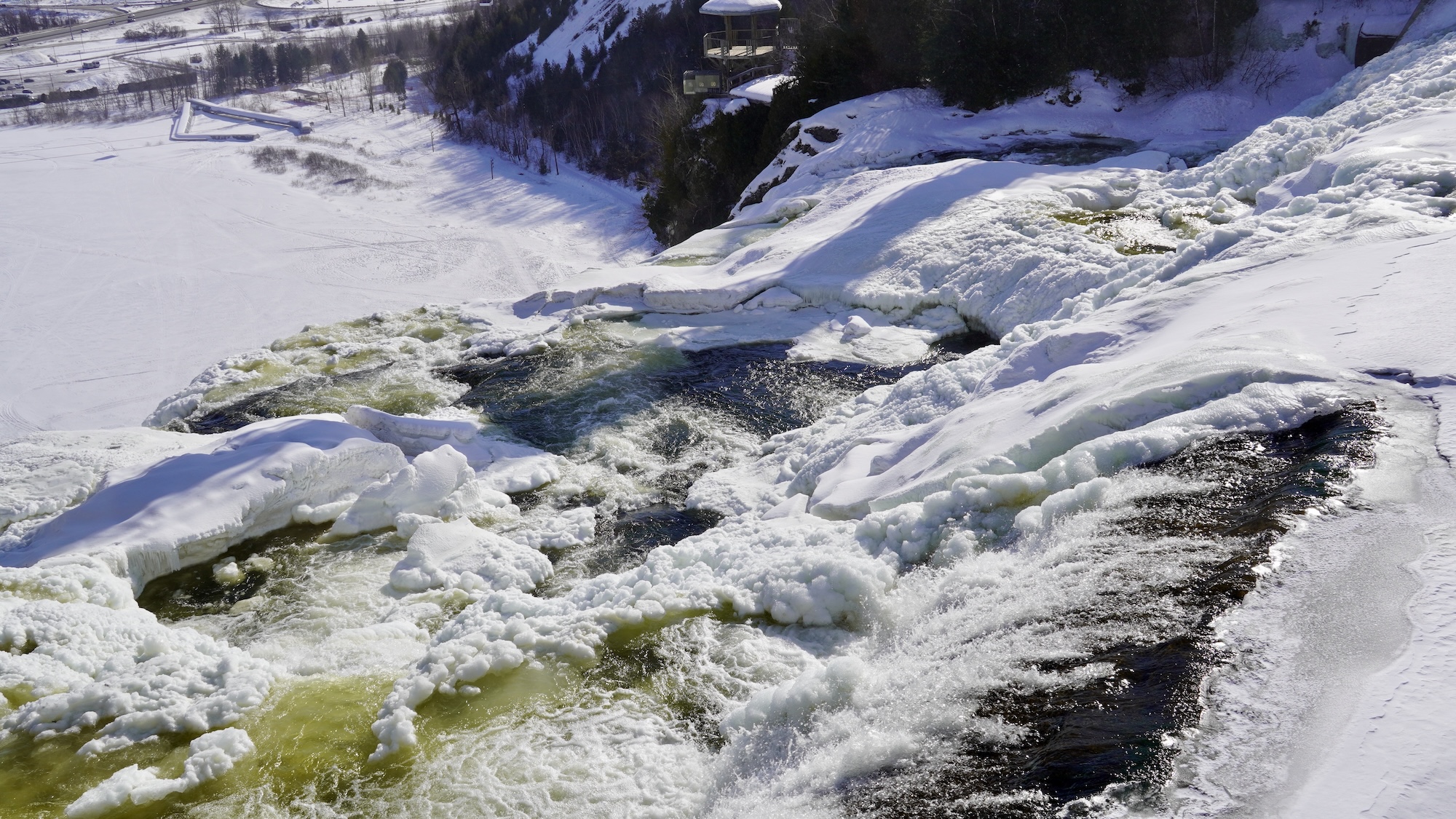 lachepaslapatate chutes montmorency hiver quebec 6