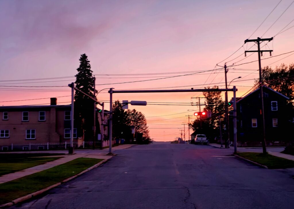 lachepaslapatate coucher de soleil la tuque