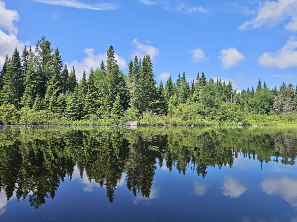 lachepaslapatate chez sylvain lac miroir
